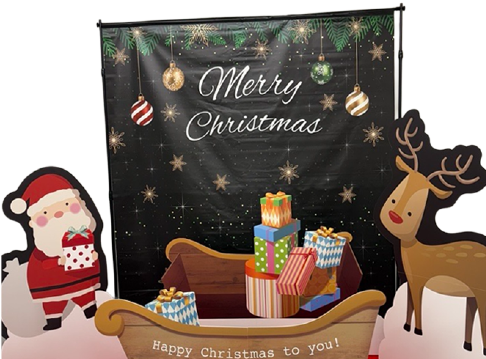 クリスマスフォトスポット　設置イメージ