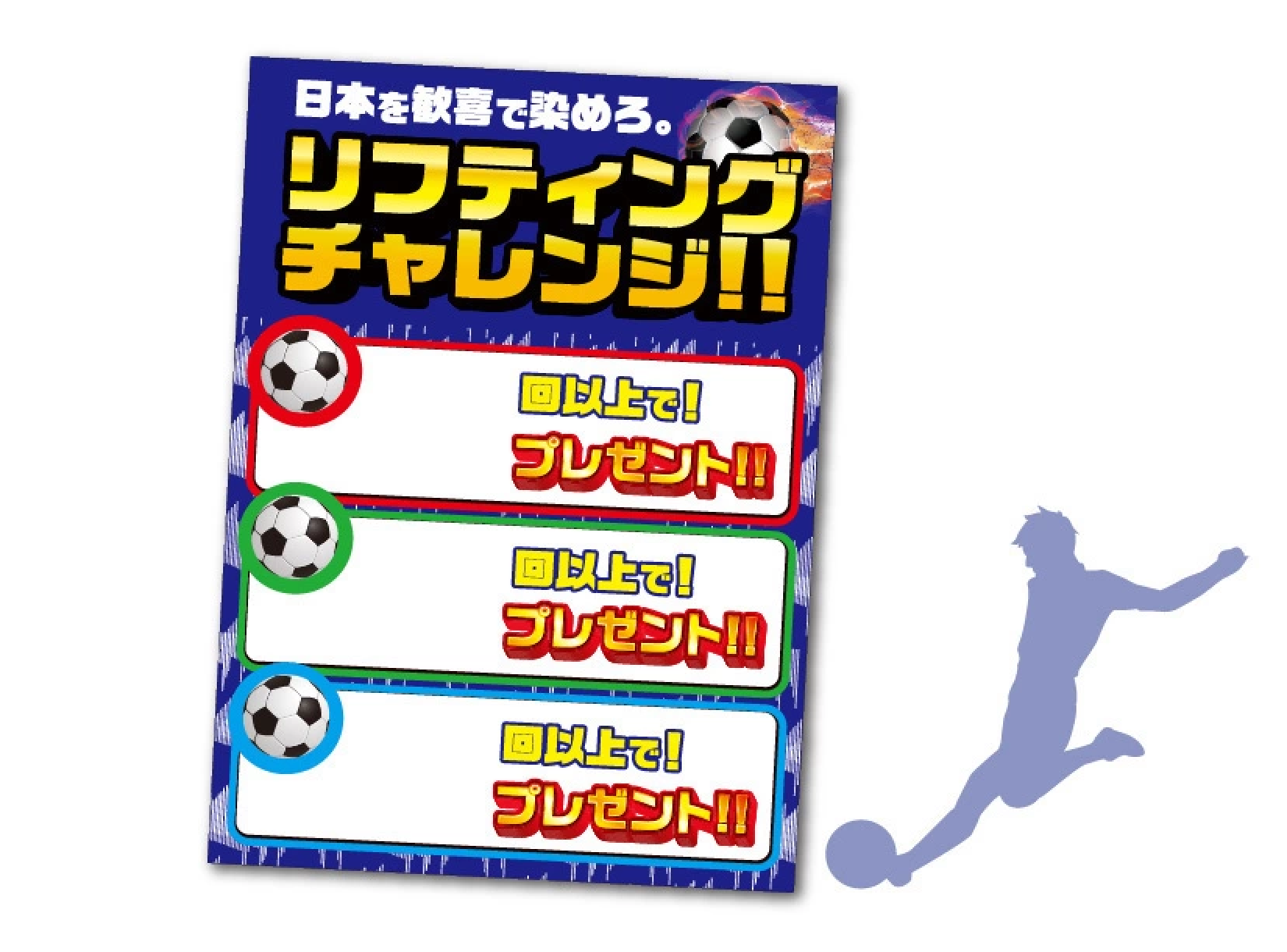 リフティングチャレンジ　A1パネル