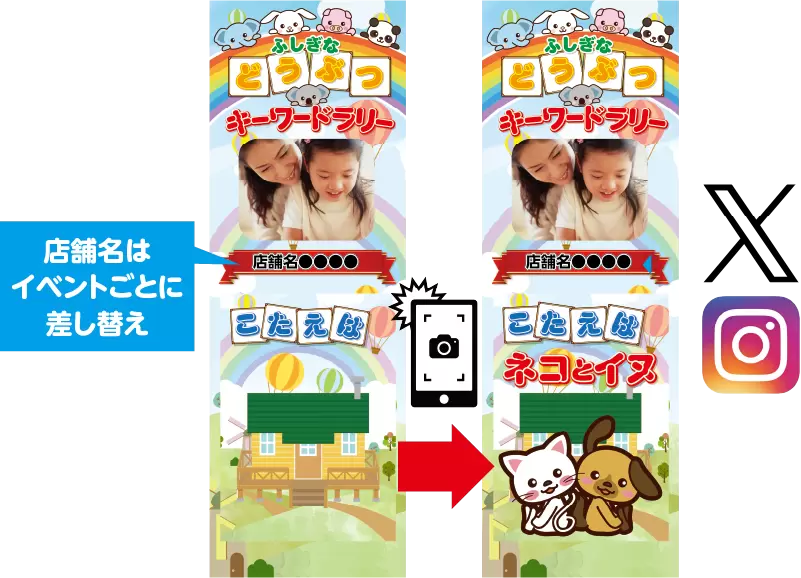 フラッシュプリントキーワードラリーイベント 紹介3