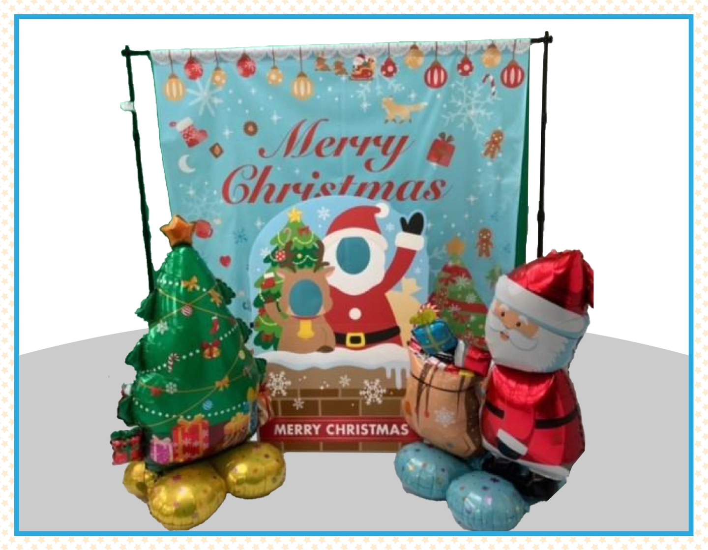 クリスマス顔出しフォトスポット イメージ