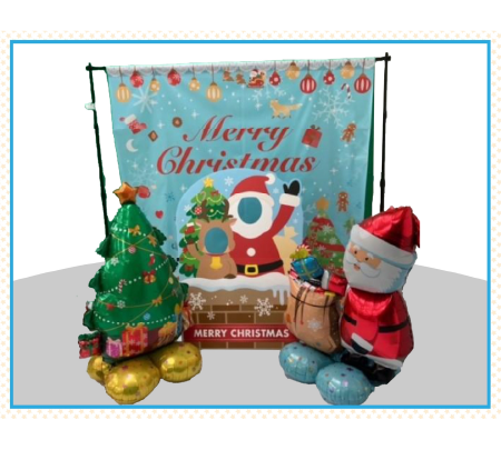 クリスマス顔出しフォトスポット イメージサブ